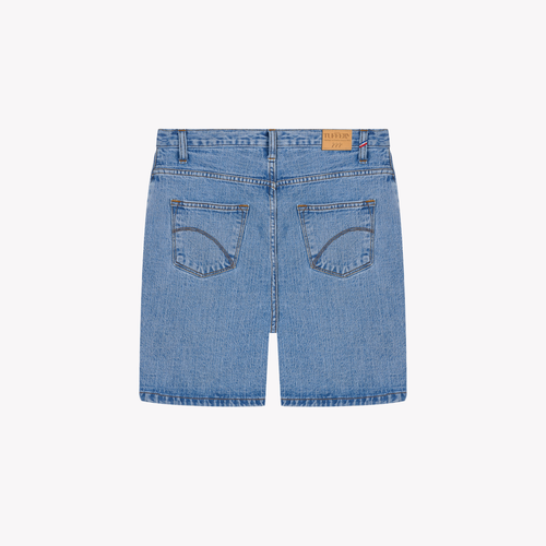 Women's high-waisted light denim shorts - Aimé - Atelier Tuffery