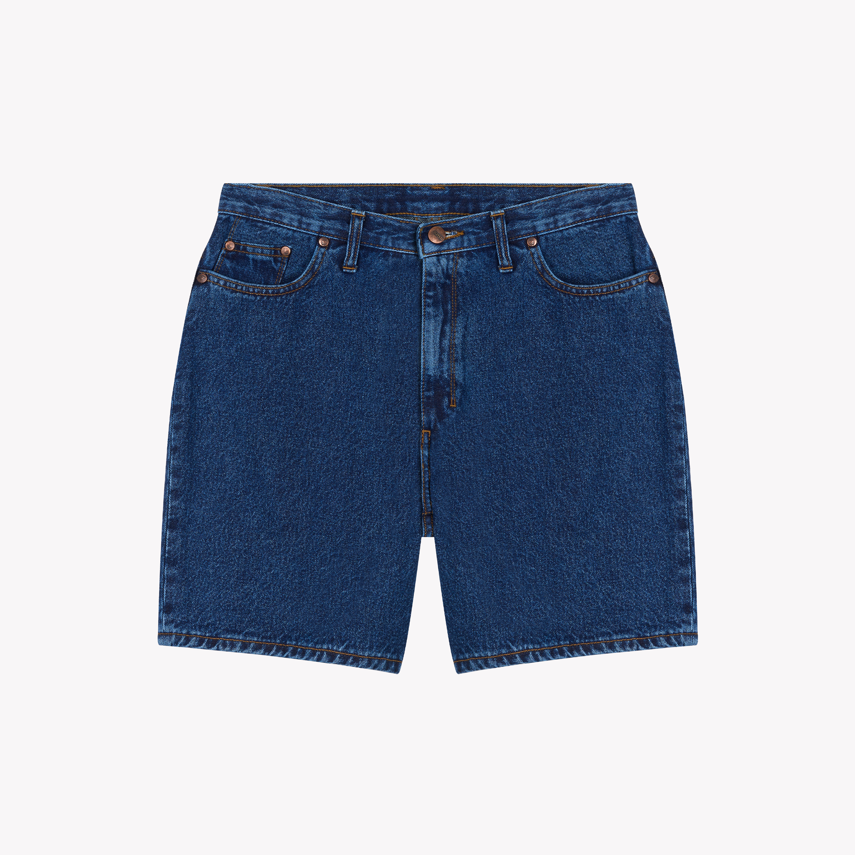 Women's High-Waisted Denim Shorts Stonewashed - Aimé | Atelier Tuffery