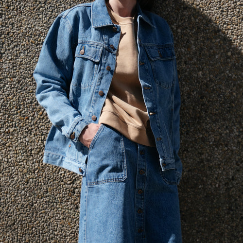 Blouson femme en jean Clair - Le Tuff’s - Atelier Tuffery