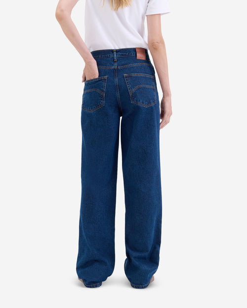 Jean femme baggy Stonewashed - Gaspard - Atelier Tuffery