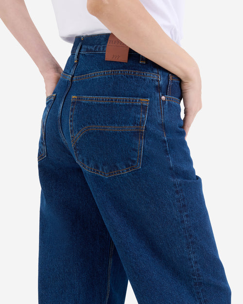 Jean femme baggy Stonewashed - Gaspard - Atelier Tuffery