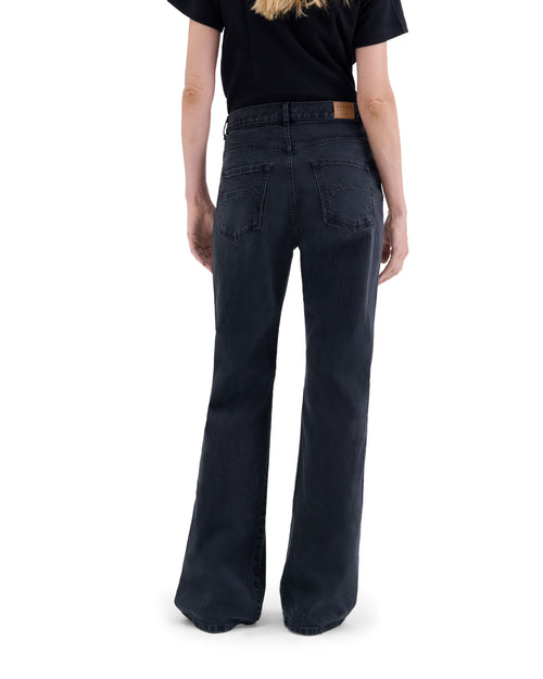 Jean Femme large noir délavé - Désiré - Atelier Tuffery