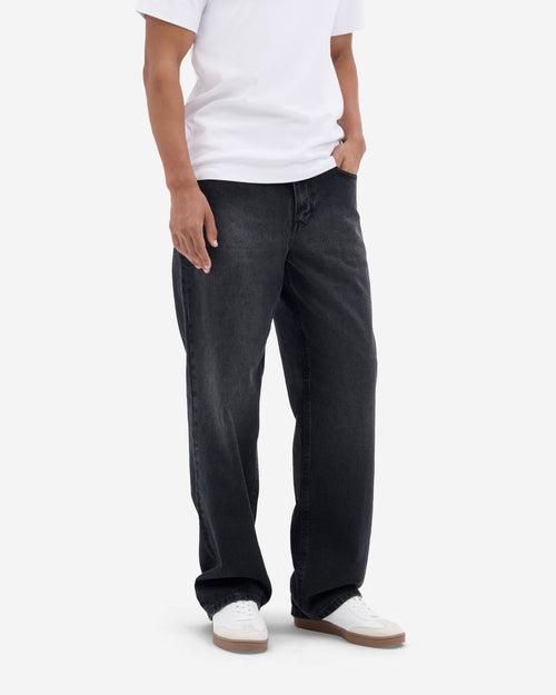 Jean homme baggy Noir Délavé - Gaspard - Atelier Tuffery