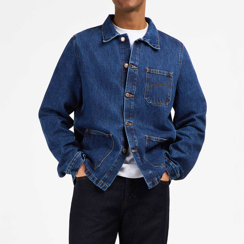 Veste Homme droite stonewashed - Méjean - Atelier Tuffery