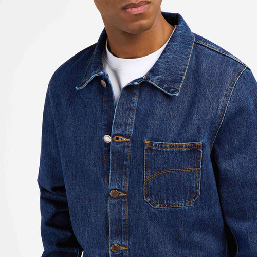 Veste Homme droite stonewashed - Méjean - Atelier Tuffery