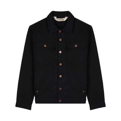 Blouson homme en jean Noir - Le Tuff’s - Atelier Tuffery