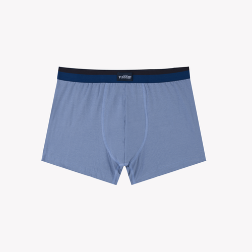 Light Blue Organic Cotton Boxer - Atelier Tuffery