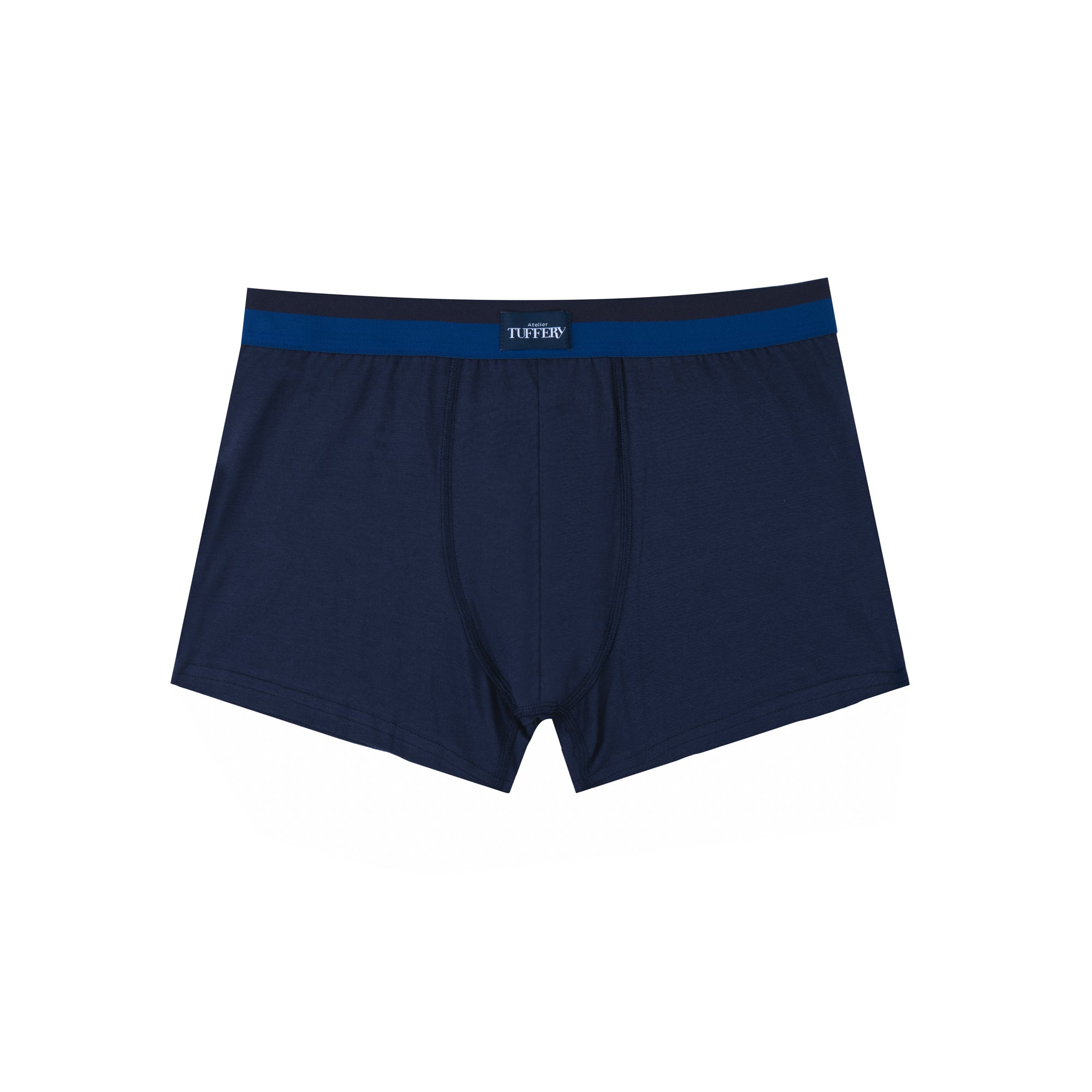 Boxer Marine en coton bio | Atelier Tuffery