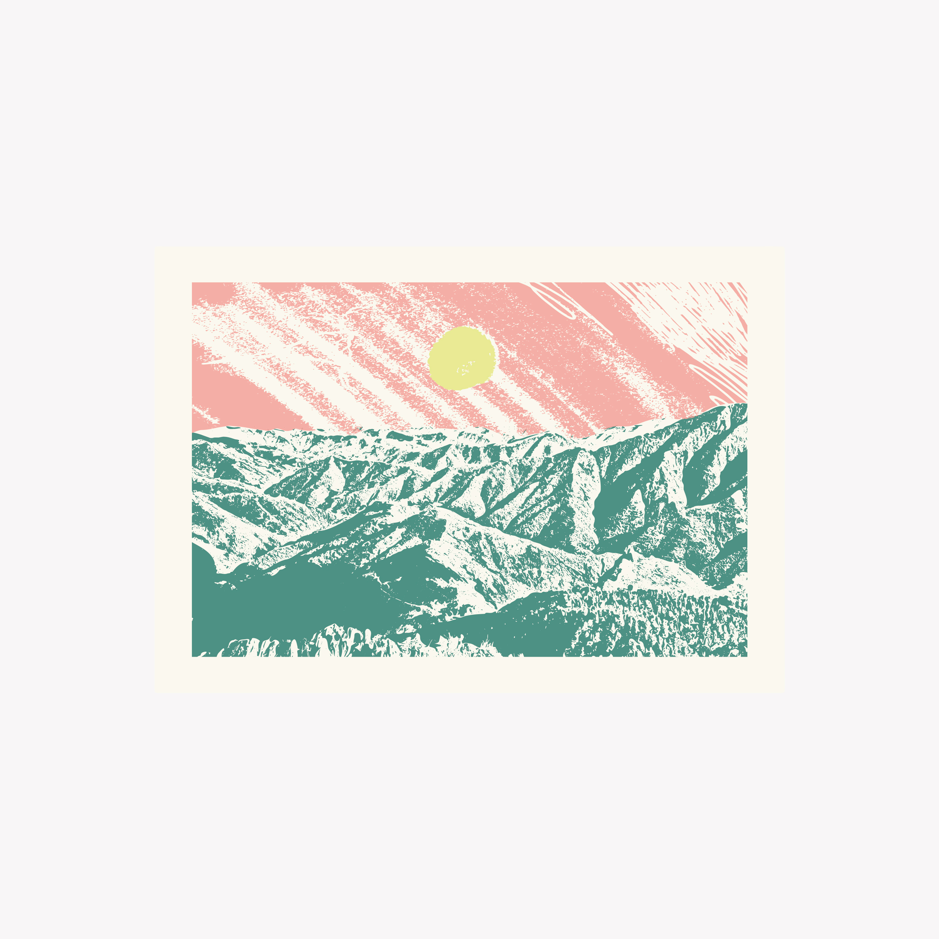 Carte postale : L'Aigoual - Carnet d'Été | Atelier Tuffery