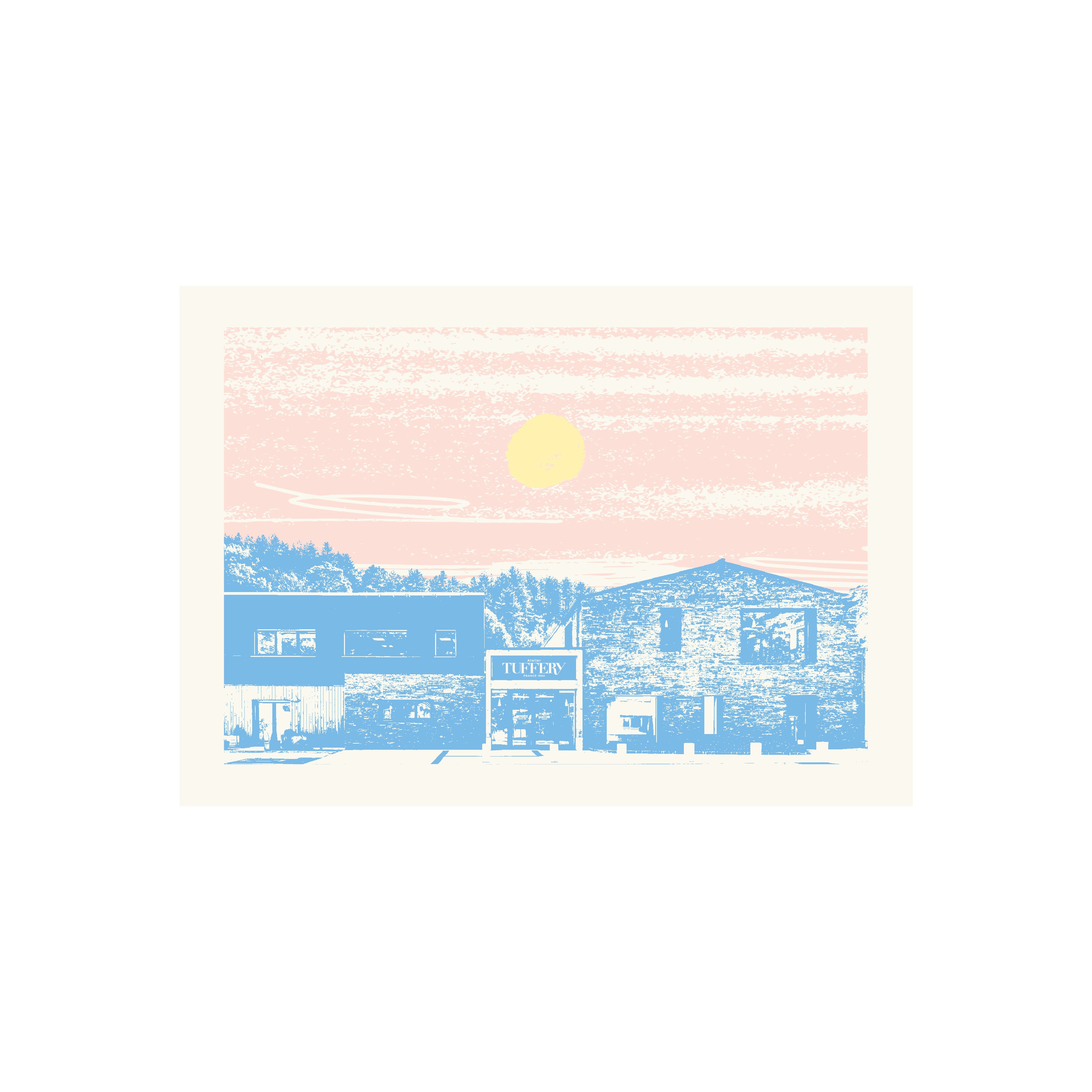 Carte postale : La Manufacture - Carnet d'Été | Atelier Tuffery