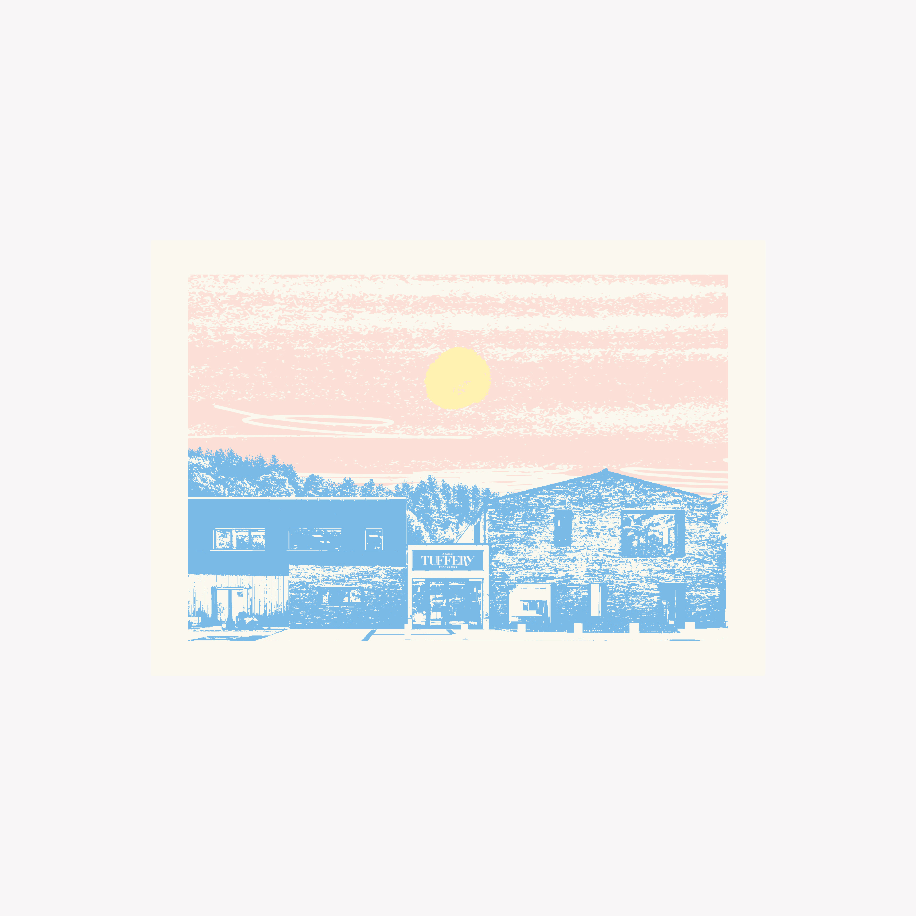 Carte postale : La Manufacture - Carnet d'Été | Atelier Tuffery