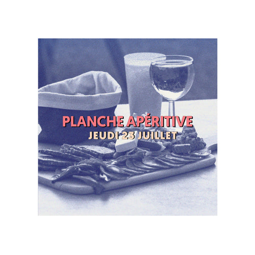 Planche apéritive à partager - Les Heures Bleues - Atelier Tuffery