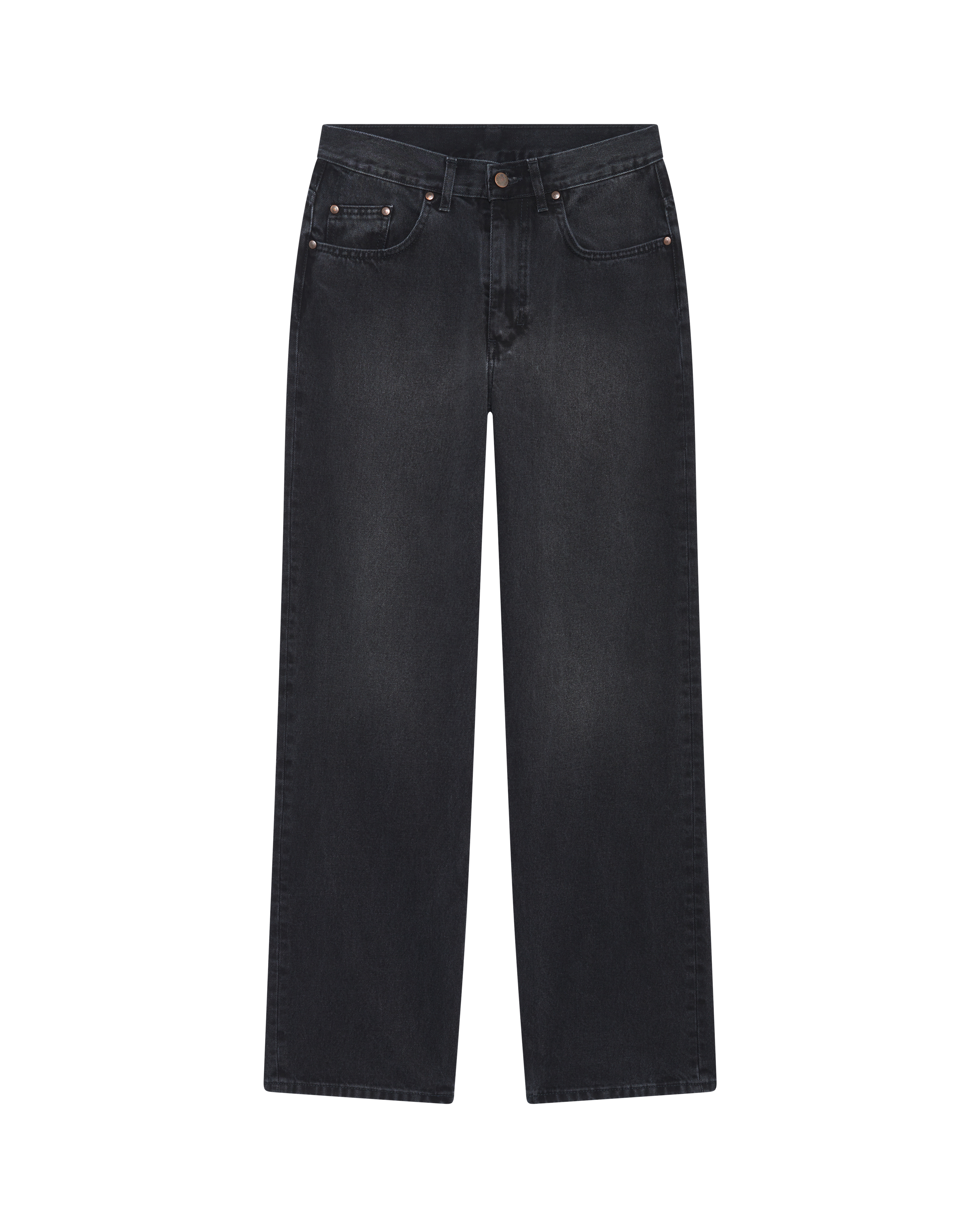 Jean homme baggy Noir Délavé - Gaspard | Atelier Tuffery