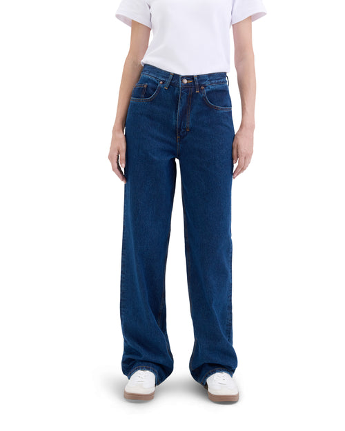 Women’s stonewashed baggy jeans - Gaspard - Atelier Tuffery