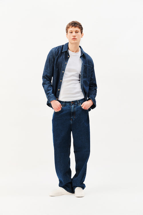 Men's baggy stonewashed jeans - Gaspard - Atelier Tuffery