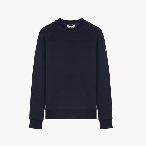 Sweat homme 100% Coton Bio Marine - Atelier Tuffery