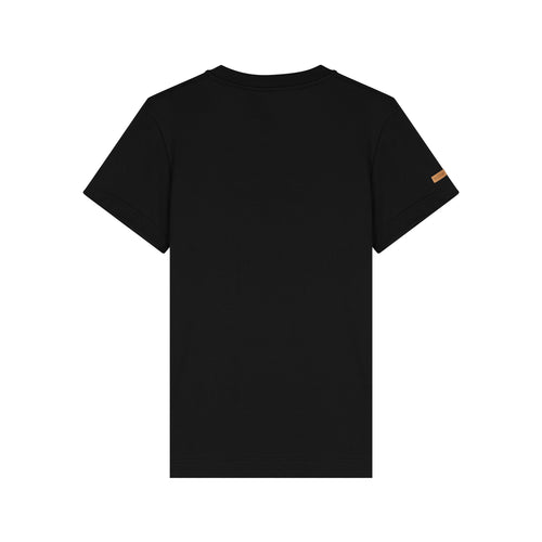 Women's T-shirt 100% Organic Cotton Black - Atelier Tuffery