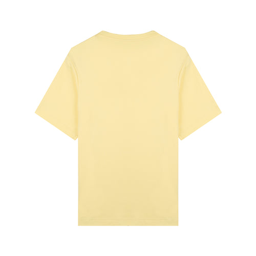 Men's T-Shirt 100% Organic Cotton Light Yellow - Atelier Tuffery
