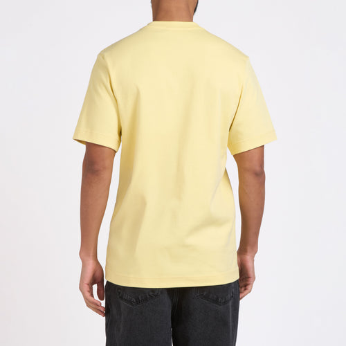Men's T-Shirt 100% Organic Cotton Light Yellow - Atelier Tuffery