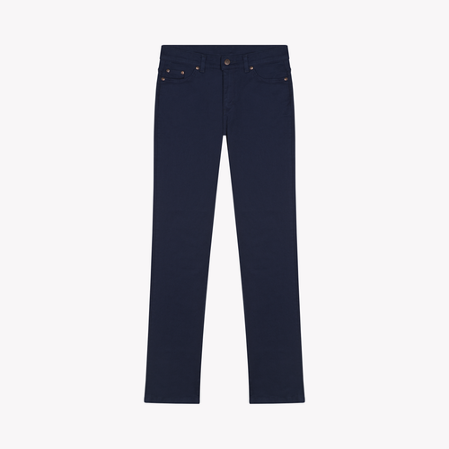 Jean femme ajusté taille standard Bleu - Augusta - Atelier Tuffery