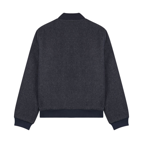 Bombers homme oversize en laine française - Gévaudan - Atelier Tuffery