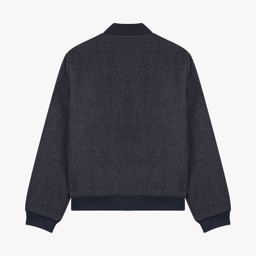 メンズ オーバーサイズ フレンチウール ボンバージャケット - Gévaudan - Atelier Tuffery