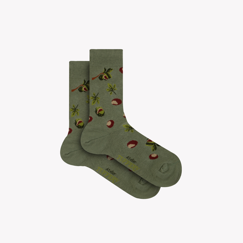 Thin Unisex Socks – Khaki - Atelier Tuffery