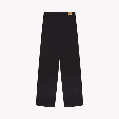 Women’s High-Waisted Wide-Leg Silk Pants – Gabi - Atelier Tuffery