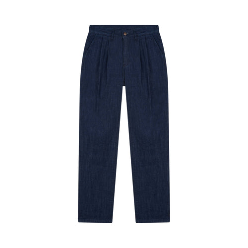 Pantalon homme plissé ajusté brut - Achille - Atelier Tuffery