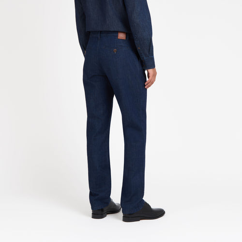 Pantalon homme plissé ajusté brut - Achille - Atelier Tuffery