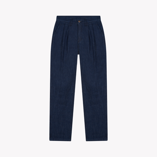 Pantalon homme plissé ajusté brut - Achille - Atelier Tuffery