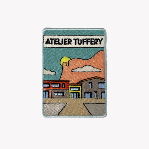 Embroidered patch: On the Stevenson Trail - Atelier TUFFERY - Atelier Tuffery