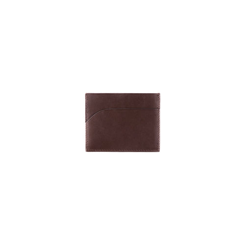 Porte cartes cuir Chocolat - Atelier Tuffery