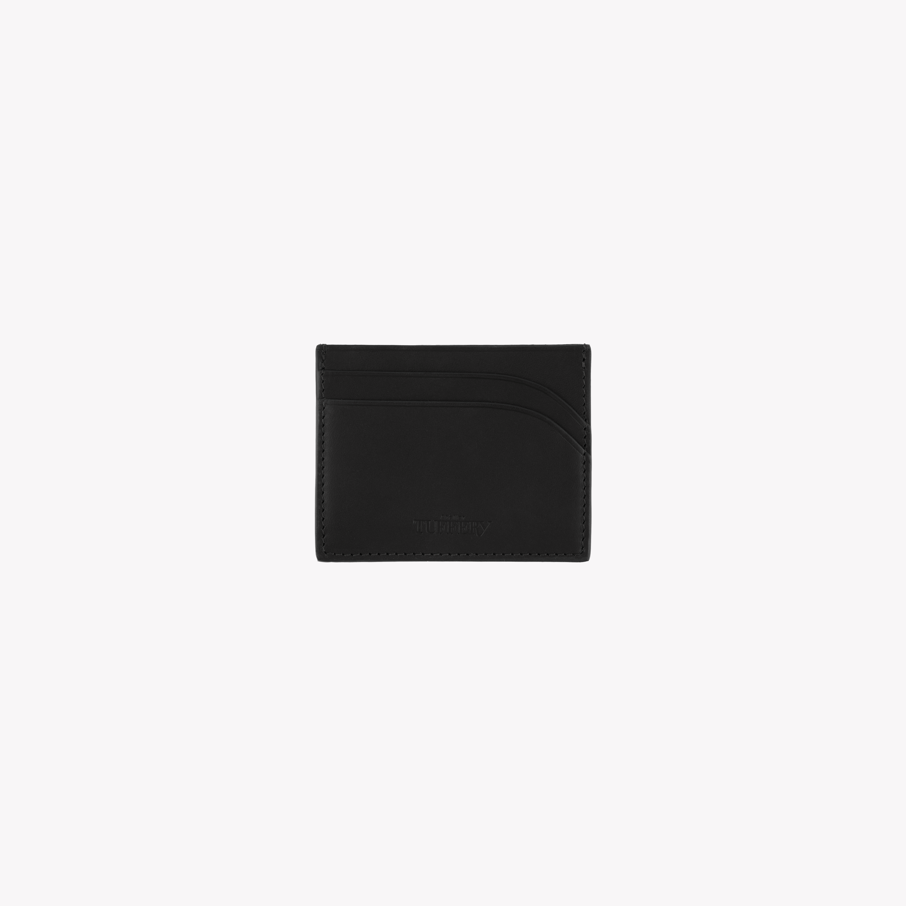 Black Leather Cardholder | Atelier Tuffery