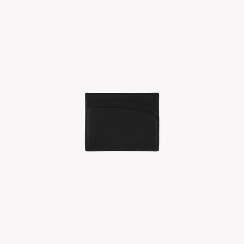 Black Leather Cardholder - Atelier Tuffery
