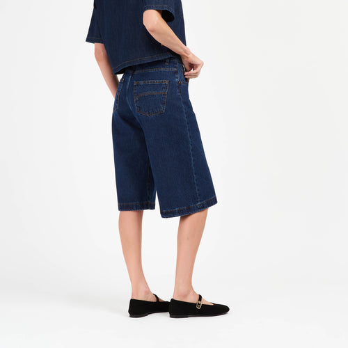 Bermuda Femme large Stonewashed - Adèle - Atelier Tuffery