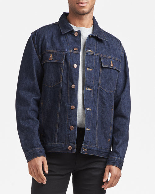 Blouson homme en jean Brut - Le Tuff’s - Atelier Tuffery