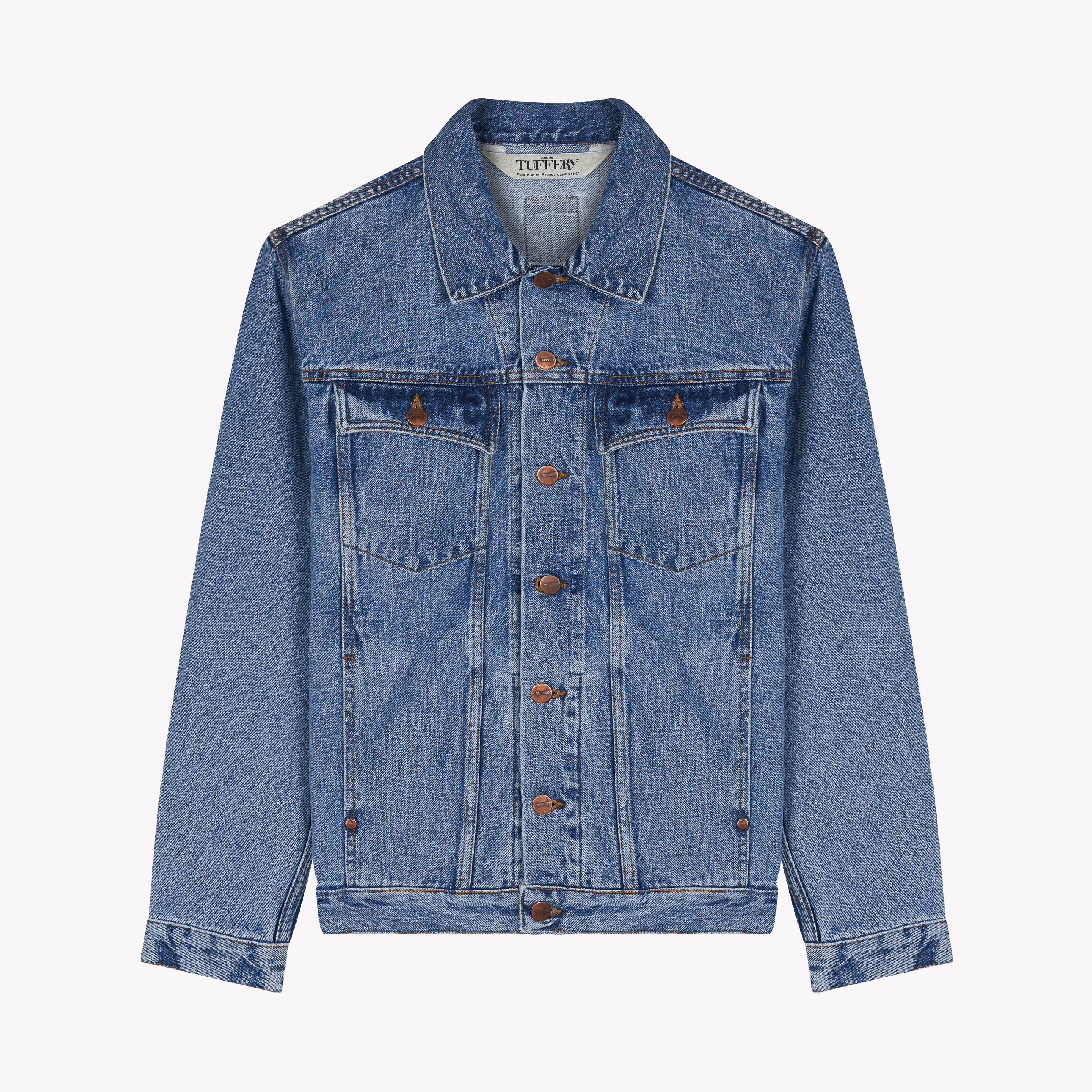 Blouson femme en jean Clair - Le Tuff’s | Atelier Tuffery