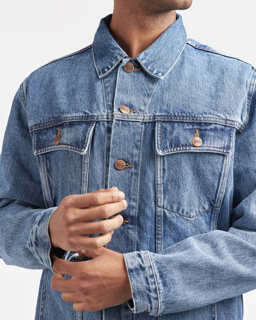 Blouson homme en jean Clair - Le Tuff’s - Atelier Tuffery