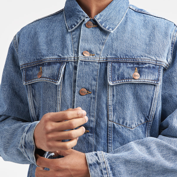 Blouson En Jean Enduit BONOBO Urban Collection - Taille S - Noir - Neuf Sans étiquettes