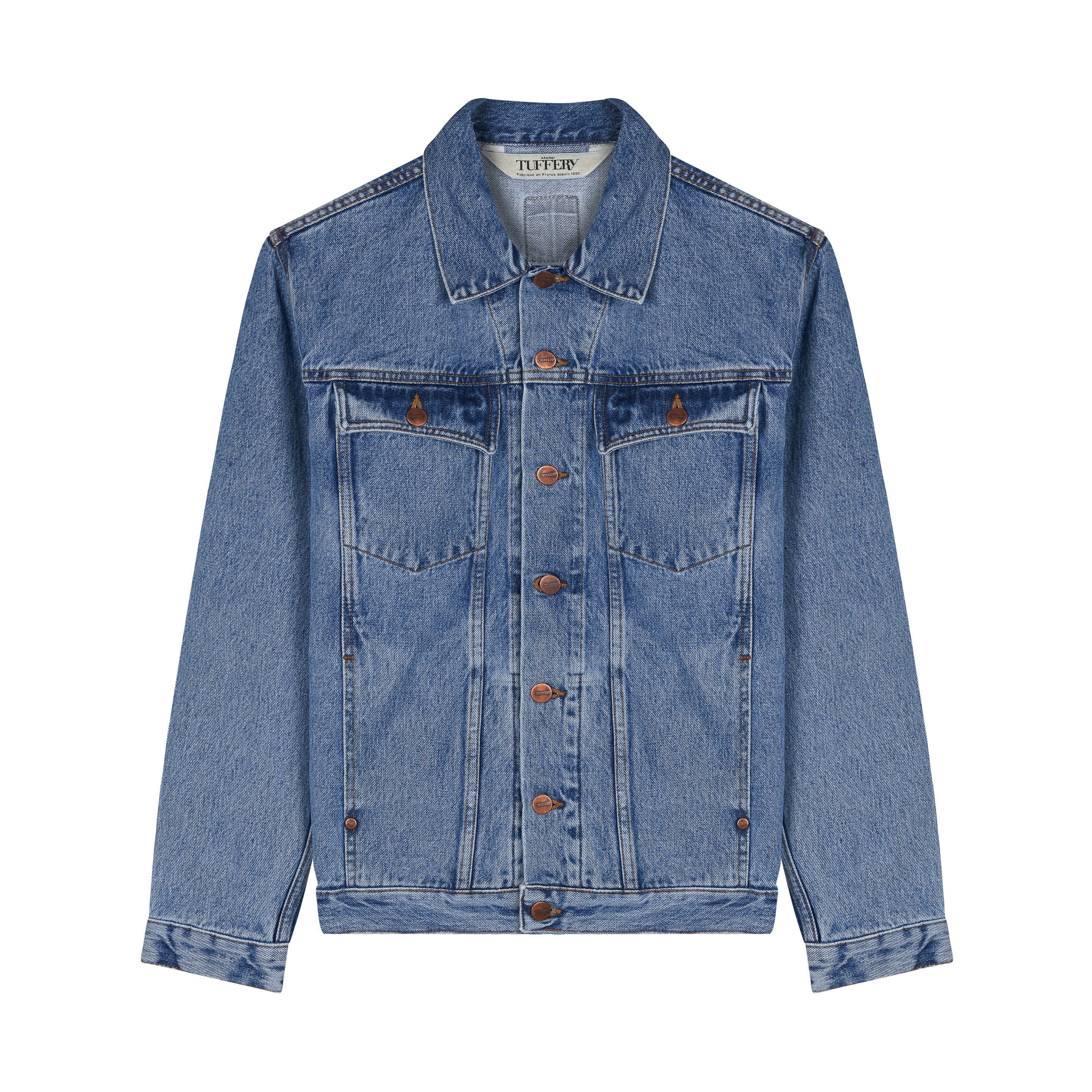 Blouson homme en jean Clair - Le Tuff’s | Atelier Tuffery