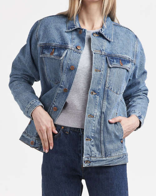 Blouson femme en jean Clair - Le Tuff’s - Atelier Tuffery