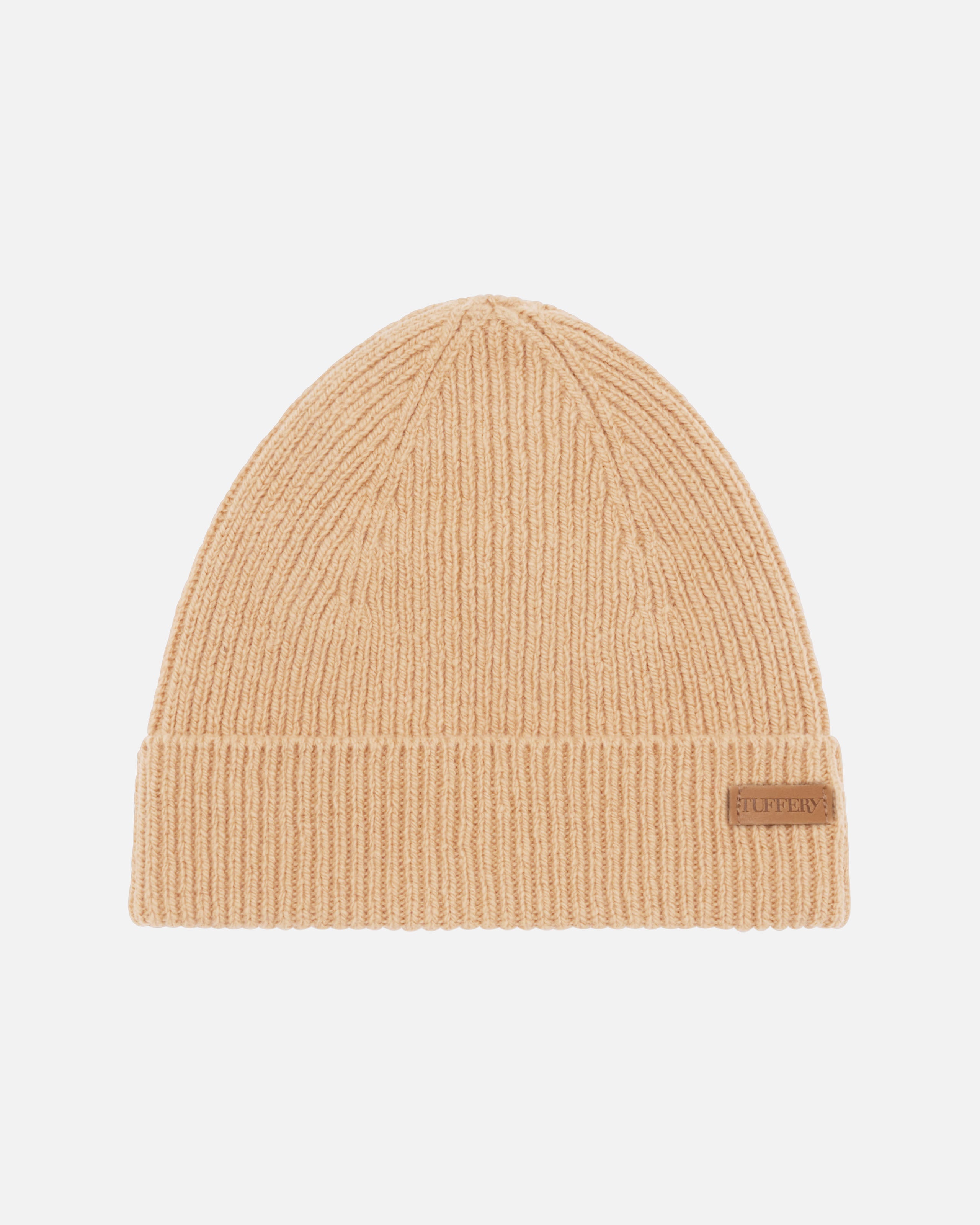 Bonnet café laine française cotelé | Atelier Tuffery