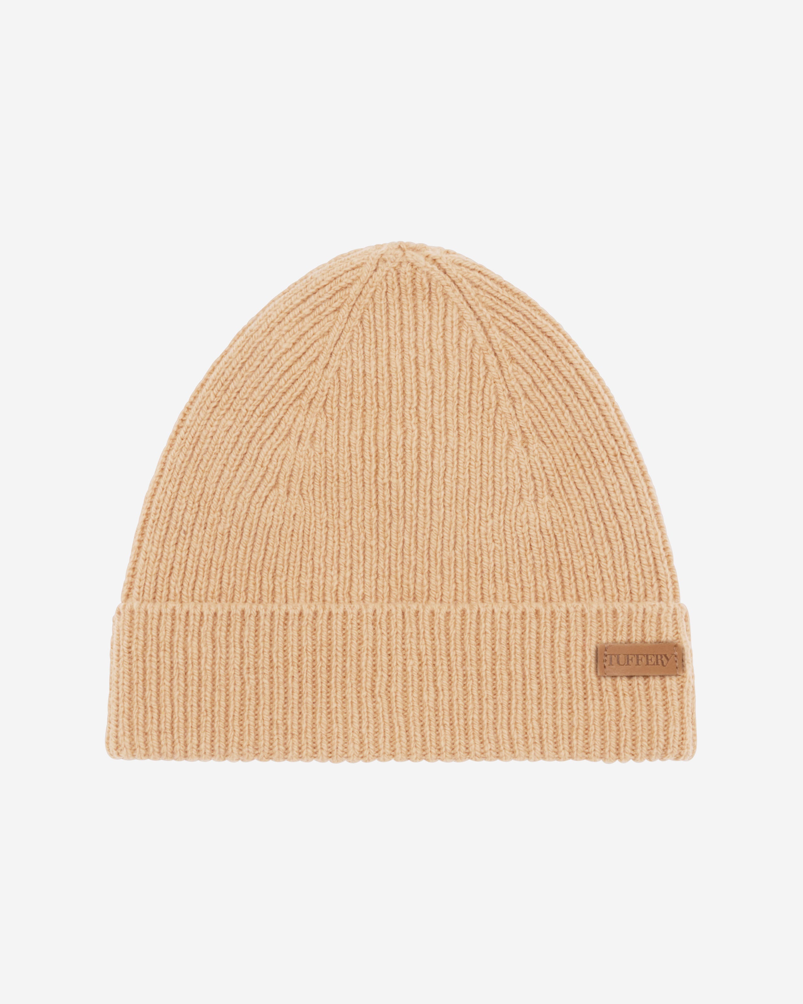 Bonnet café laine française cotelé | Atelier Tuffery