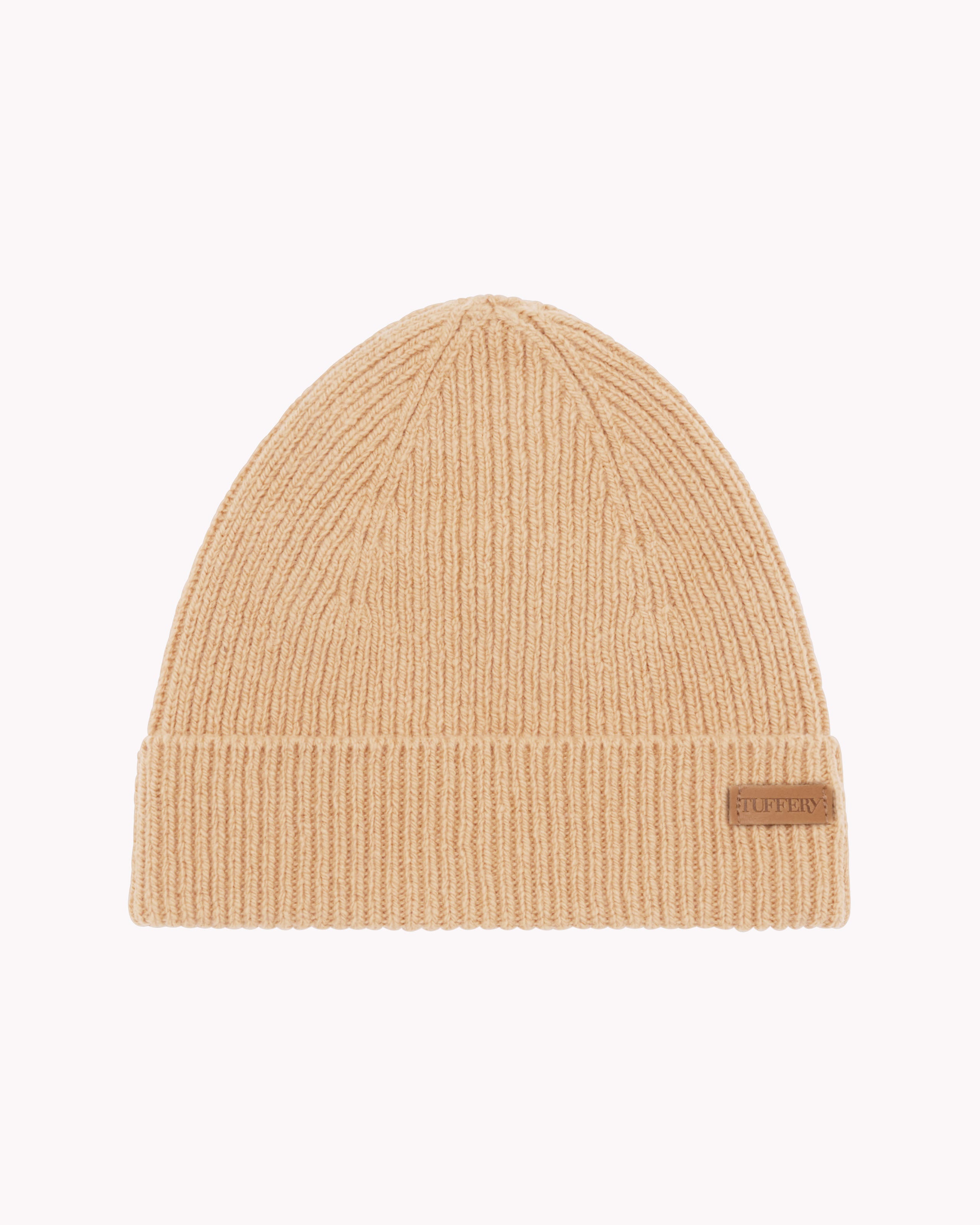 Bonnet café laine française cotelé | Atelier Tuffery