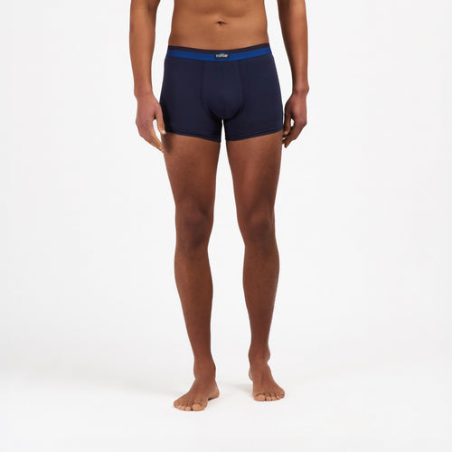 Boxer Marine en coton bio - Atelier Tuffery