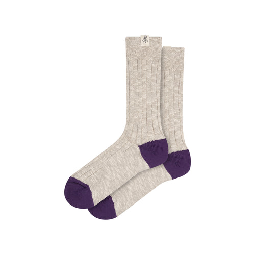 Gray unisex thick socks - Atelier Tuffery