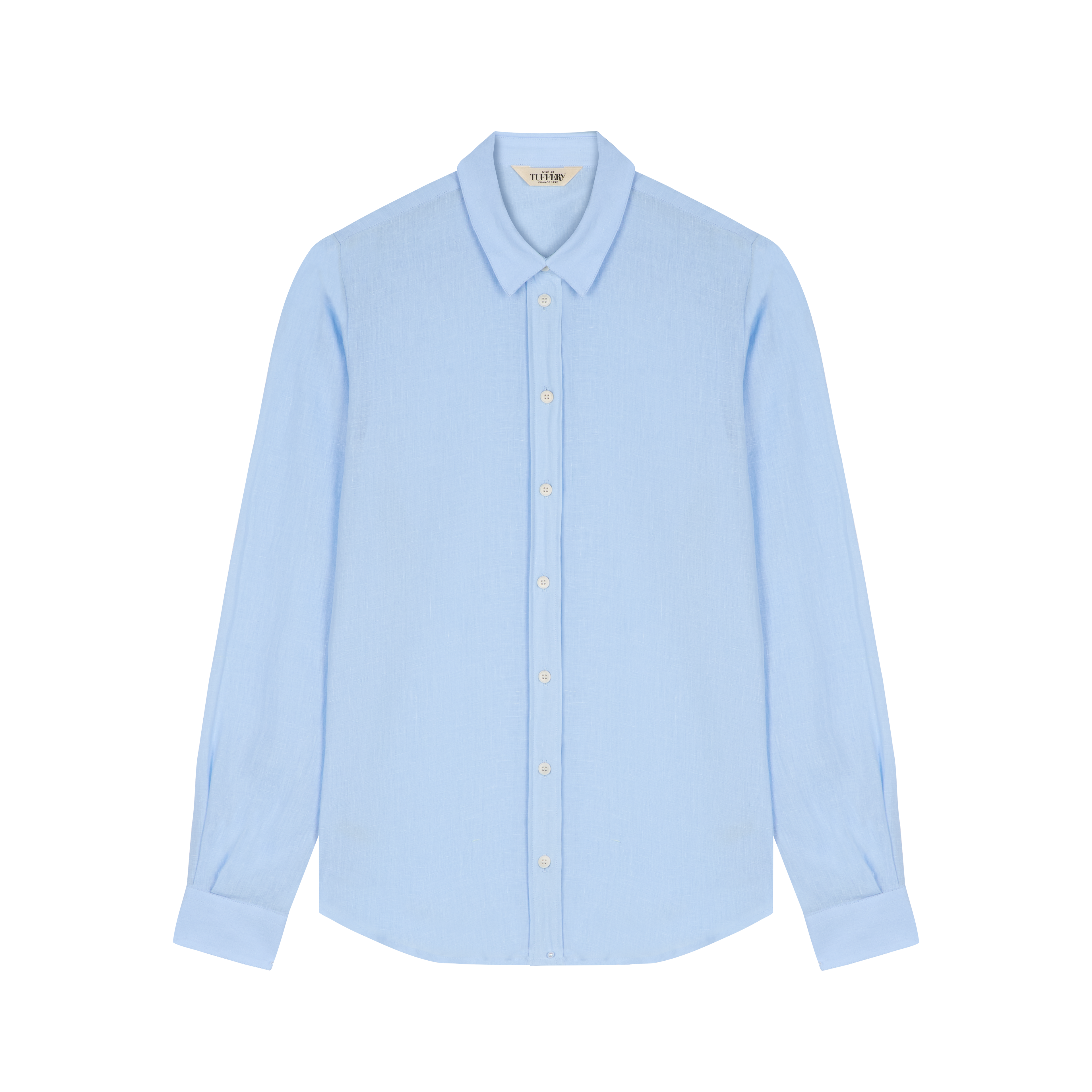 Chemise Femme droite lin Clair - Aubrac | Atelier Tuffery