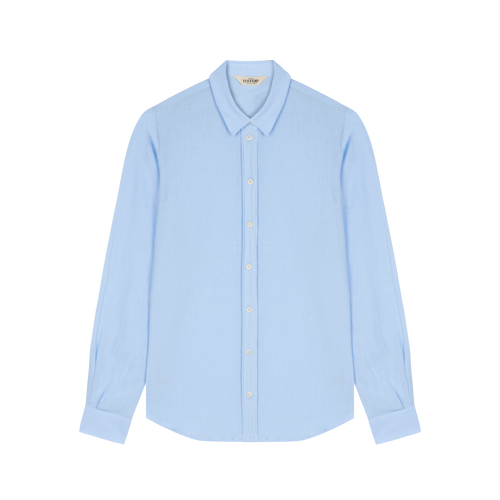 Chemise Femme droite lin Clair - Aubrac - Atelier Tuffery