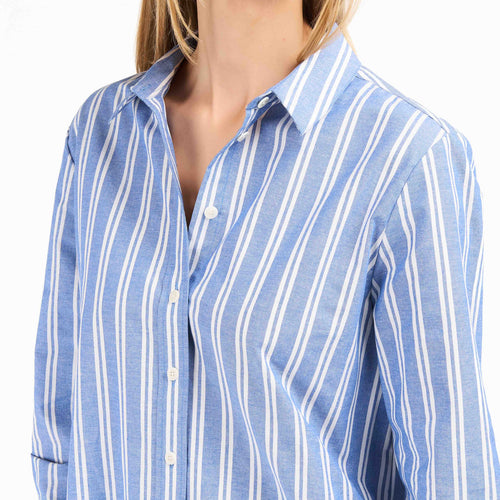 Chemise Femme droite Rayée - Aubrac - Atelier Tuffery